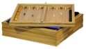 Игровой набор (шахматы, шашки, нарды, домино, карты, кости, фишки для покера) 44х44 см