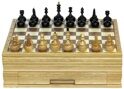 Игровой набор (шахматы, шашки, нарды, домино, карты, кости, фишки для покера) 44х44 см