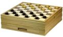 Игровой набор (шахматы, шашки, нарды, домино, карты, кости, фишки для покера) 44х44 см