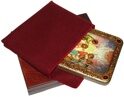 Подарочная икона "Крещение Господа Бога и Спаса нашего Иисуса Христа" на мореном дубе