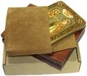 Подарочная икона "Петр и Февронья" на мореном дубе