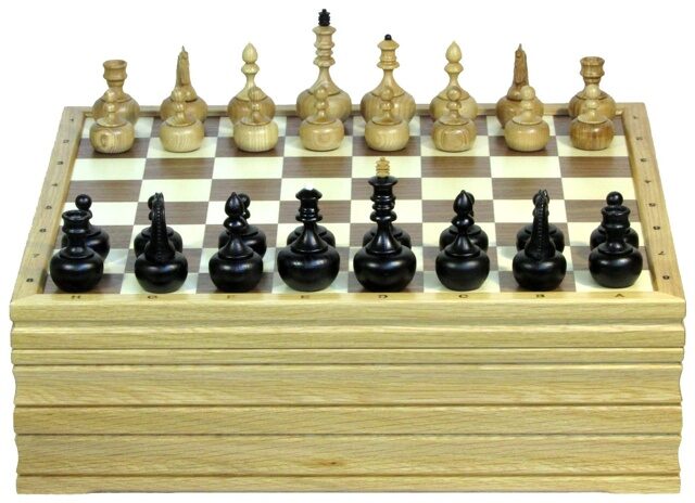 Игровой набор (шахматы, шашки, нарды, домино, карты, кости, фишки для покера) 44х44 см